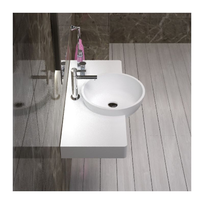 Modele Salle De Bain 4678 plan en fonte min 233 rale avec vasque ronde ien d 233 bord tr 232 s Modele Salle De Bain 4678 plan en fonte min 233 rale avec vasque ronde ien d 233 bord tr 232 s