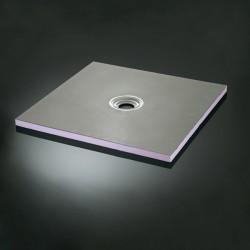Receveur à carreler pour douche à l'italienne Aqua C 90 x 90