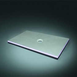Receveur à carreler pour douche à l'italienne Aqua C 120 x 90
