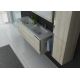 Ensemble de meubles pour salle de bain bois clair 2 vasques DIS025-1500SC