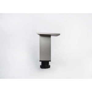 Lot de 4 pieds pour meubles carrés en 100 mm