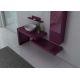 Meubles salle de bain MONZA Aubergine