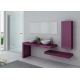 Meubles salle de bain MONZA DUO Aubergine