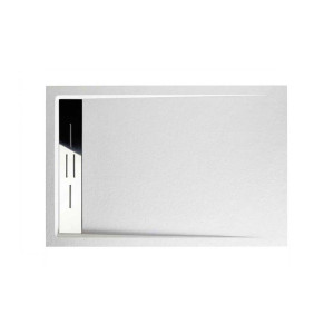 Receveur de douche en gel coat CANTO Blanc