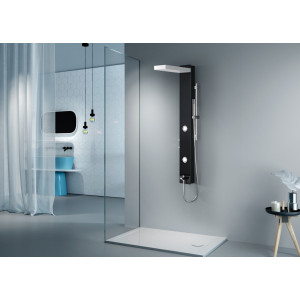 G092 Colonne d'hydromassage noire et blanche G092 Colonne d'hydromassage noire et blanche