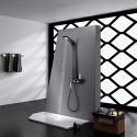 S300-3 Colonne de douche design noire