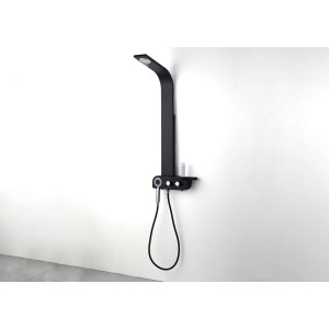 S300-3 Colonne de douche design noire