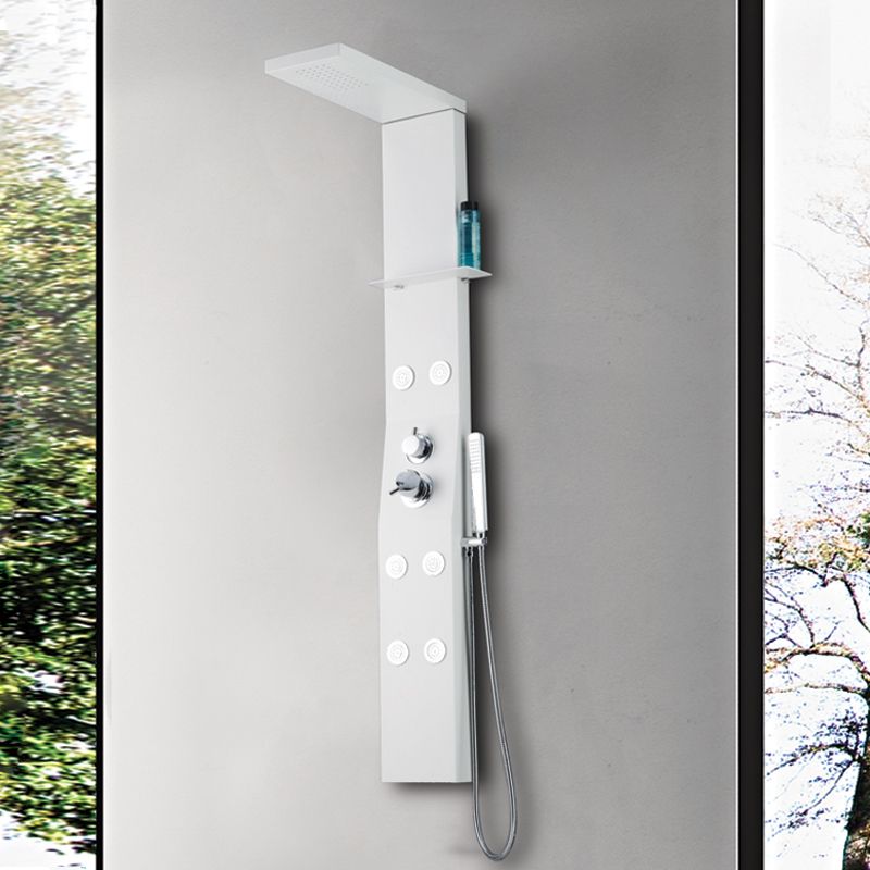 A150 Colonne d'hydromassage design blanche
