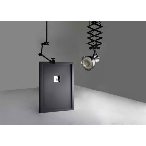 Receveur de douche 120x80cm LISO ENMARCADO Graphite