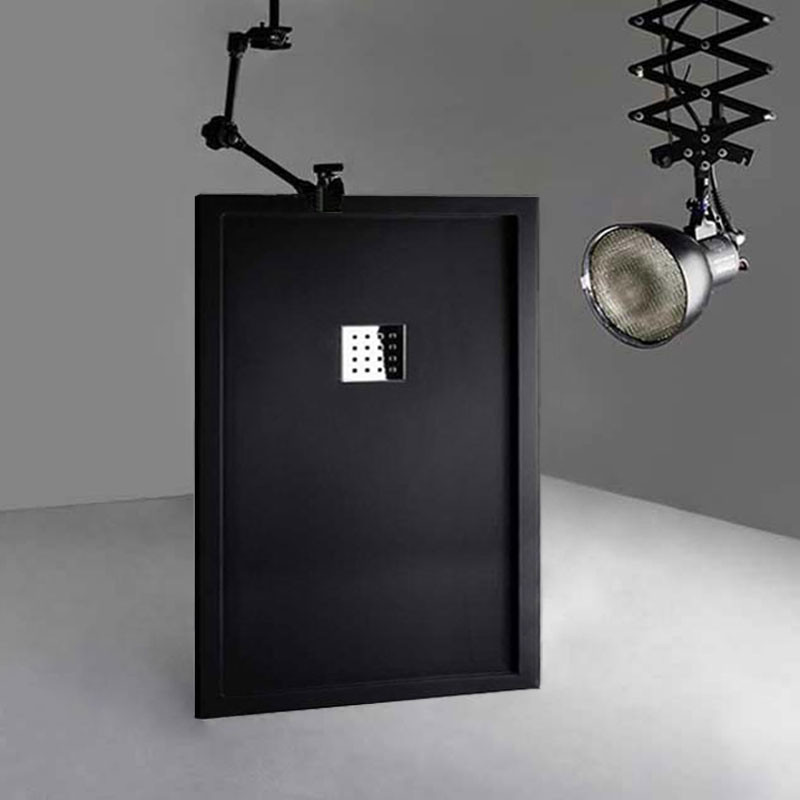 Receveur de douche Noir 140x90 LISO ENMARCADO Receveur de douche Noir 140x90 LISO ENMARCADO