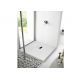 Receveur de douche 100x90 PIZARRA Blanc