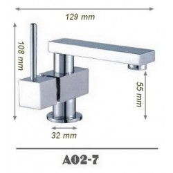 Robinet mitigeur orientable pour vasque SDA02-7