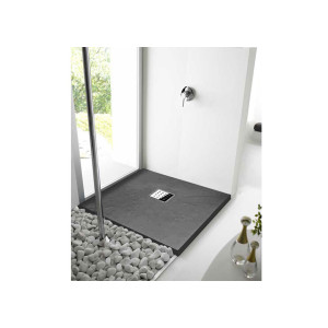 Receveur de douche en gel coat PIZARRA Graphite 1000x900 mm Receveur de douche en gel coat PIZARRA Graphite 1000x900 mm