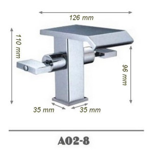 Robientterie salle de bain moderne SDA02-8