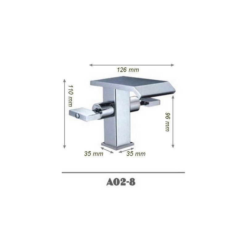 Robientterie salle de bain moderne SDA02-8