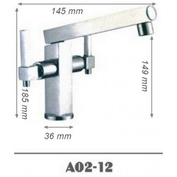 Robinet orientable pour lavabo SDA02-12