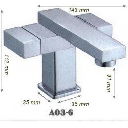 Robinet design atypique sanitaires SDA03-6