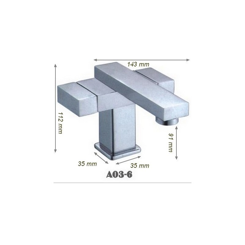 Robinet design atypique sanitaires SDA03-6