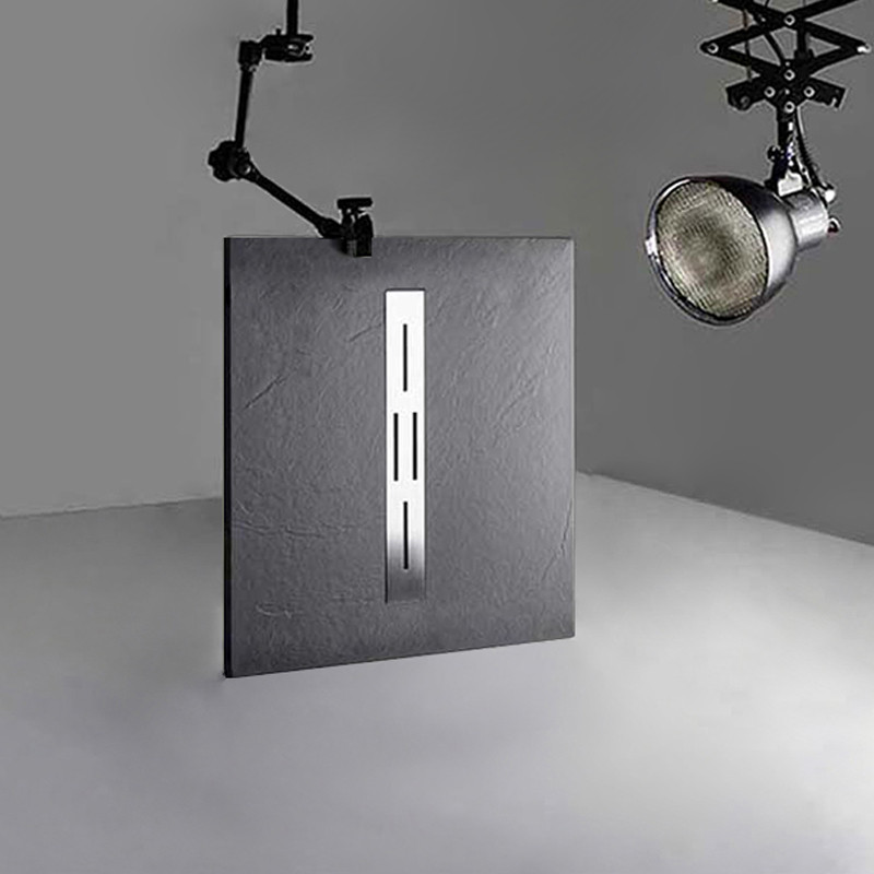 Receveur en gel coat ARDESIA Graphite 100x80 cm Receveur en gel coat ARDESIA Graphite 100x80 cm