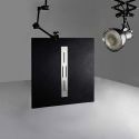 Receveur en gel coat ARDESIA Noir 100x90 cm