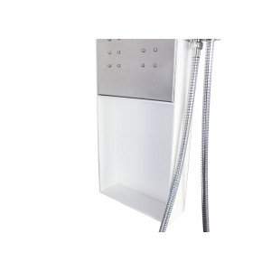 S051W Colonne d'hydromassage avec niche porte-savons