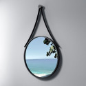 Miroir Rond avec contour noir SDVM5050