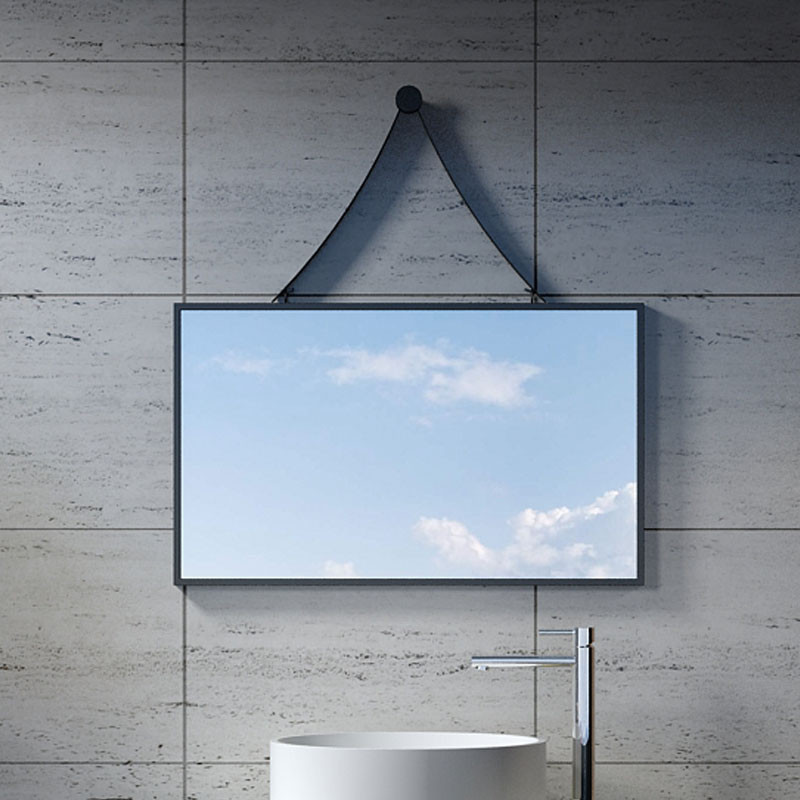 Miroir Rectangulaire Avec contour noir SDVM8045 Miroir Rectangulaire Avec contour noir SDVM8045