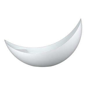 SDV35 vasque suspendue en demi-lune