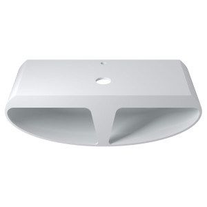 Plan de toilette en demi-lune SDK51