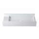 Vasque rectangulaire design en solid surface SDV71