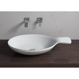 Vasque à poser cuillère très originale en solid surface SDV11