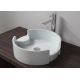 Vasque ronde design en solid surface SDV69