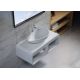 Plan de toilette SDK52 avec vasque design SDV20 en solid surface