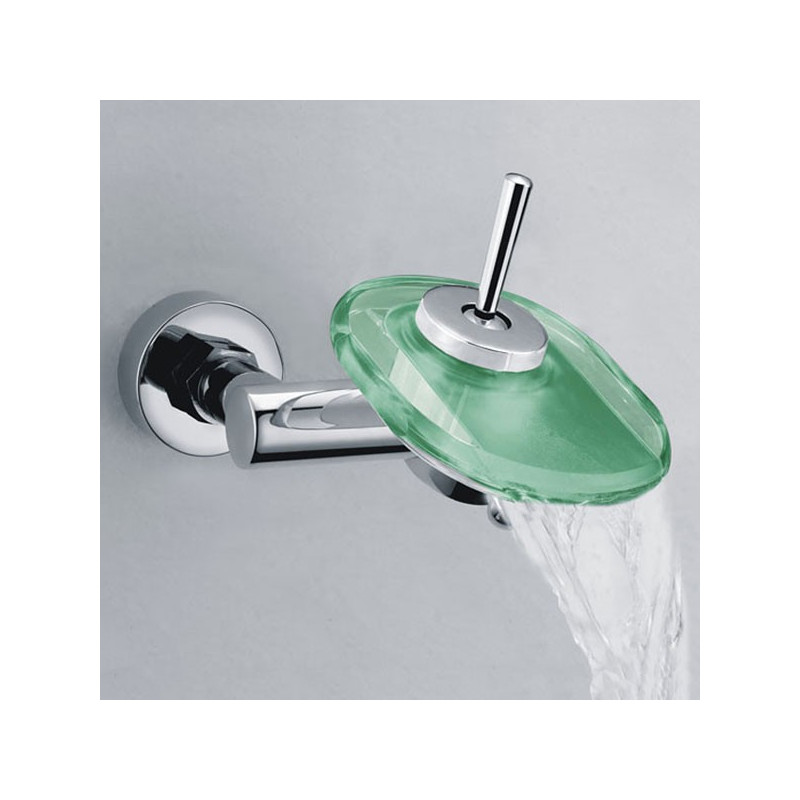 Mitigeur à cascade en verre trempé SDS014C Mitigeur à cascade en verre trempé SDS014C