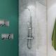 Colonne de douche tubulaire Divina Thermostatique