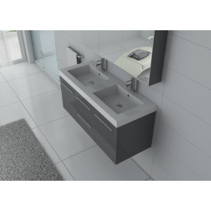 Meubles salle de bain PALERME GT Gris Taupe - Salledebain Online