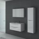 Meuble salle de bain TREVISE 1000 Blanc