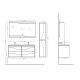 Plans et dimensions des meubles URBINO 1200