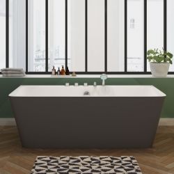 Baignoire îlot Iseo Grey