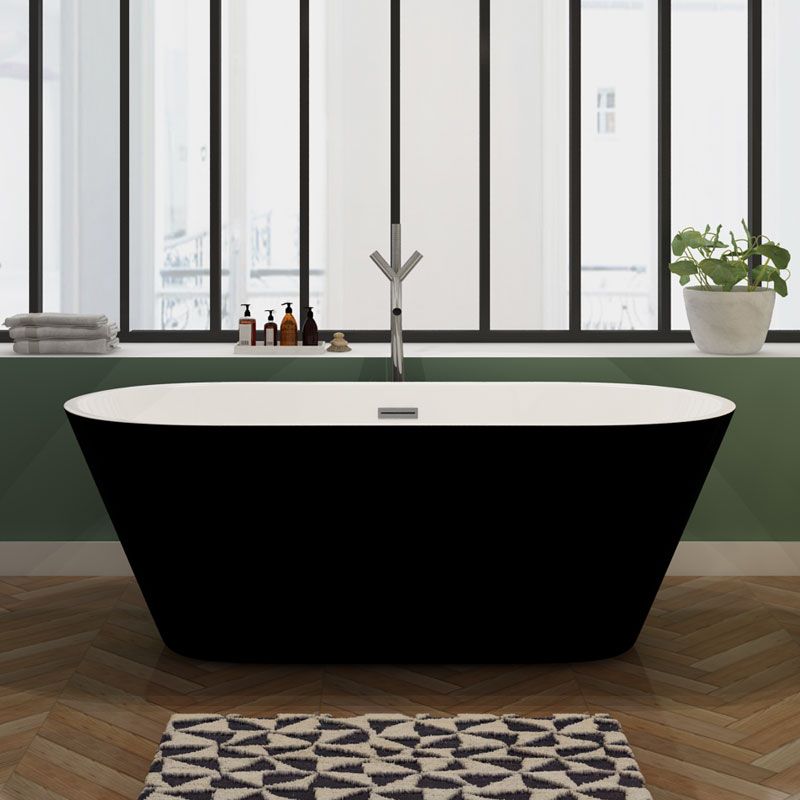 Baignoire ilot 170 Lugano Black