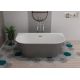 Baignoire îlot Gris tendance Lazzio Grey