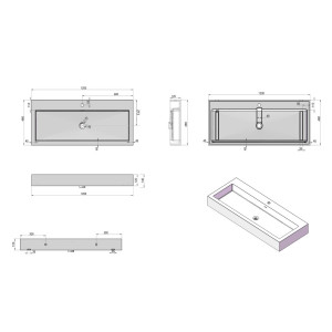 Plans large vasque SDPW83 Plans large vasque SDPW83
