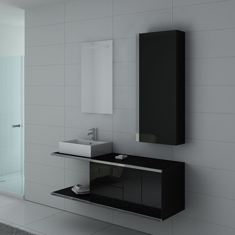 Meubles salle de bain DIS9450N Noir