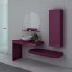 MONZA Aubergine ensemble simple vasque