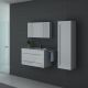 Meubles salle de bain NOVA B Blanc