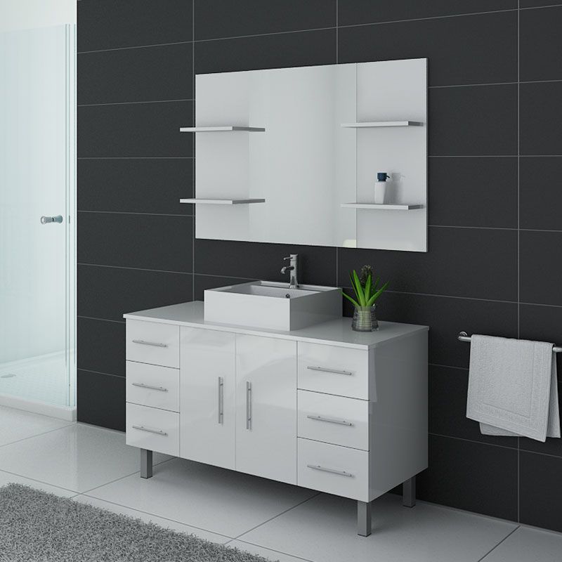 Meubles salle de bain TURIN Blanc