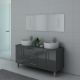 Meubles salle de bain DIS989GT gris taupe