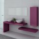 Ensemble de salle de bain MONZA DUO Aubergine