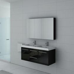 Meubles salle de bain PALERME N Noir - Salledebain Online