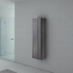 Meuble colonne PAL150CG salle de bain Chêne Gris